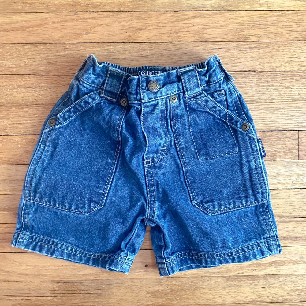 ☁️ 5/$20 Oshkosh Jean Denim Shorts 12M